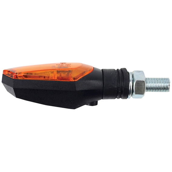 Bike It LED Shard Black Motorcycle Indicator