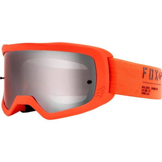 Fox Main II Gain Spark Flo Orange MX Goggles
