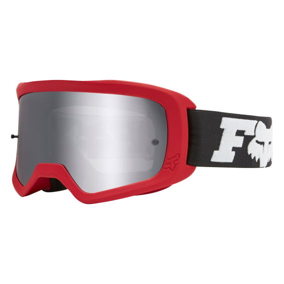 Fox Main II Linc Spark Flame Red MX Goggles Front Left