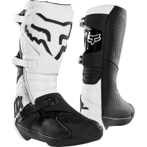 Fox Comp 19 Pair White MX Boots