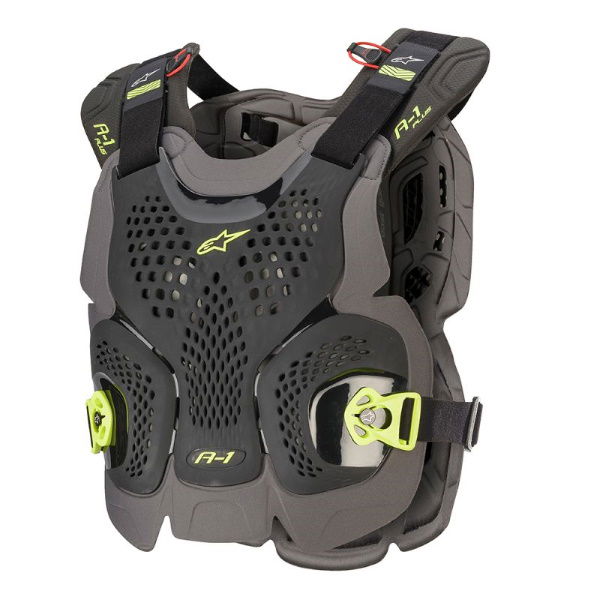 Alpinestars A-1 Plus Black Anthracite Yellow Chest Protector
