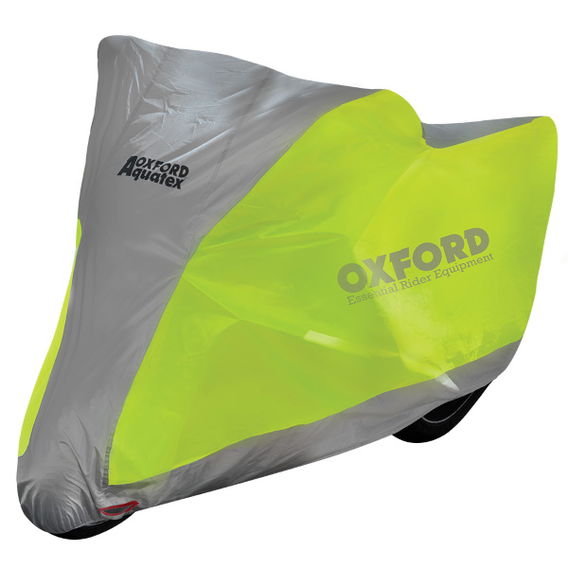 Oxford Products Aquatex Fluorescent Medium Motorcycle Cover