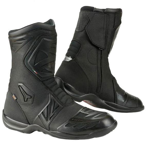 Falco Aryol Black Motorcycle Boots