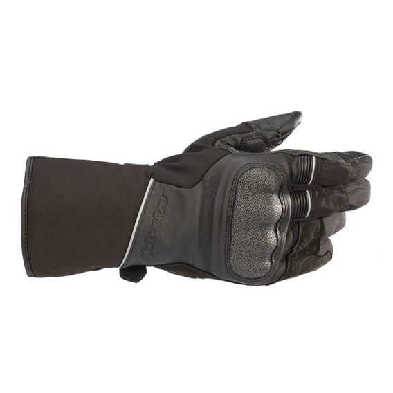 Alpinestars WR-2 V2 Goretex Black Waterproof Motorcycle Gloves Back