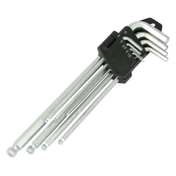 Bike It Set of 9pc Ball End Allen Keys