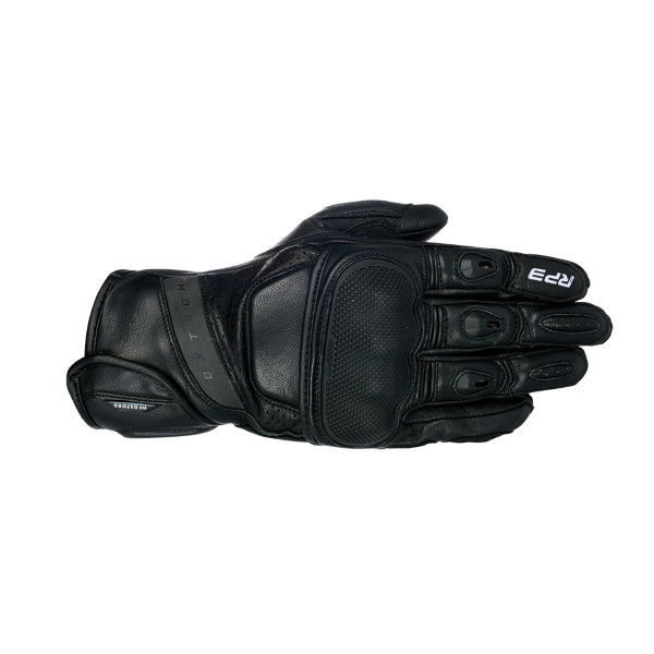 Oxford Products RP-3 2 MS Short Sport Black Motorcycle Gloves Back