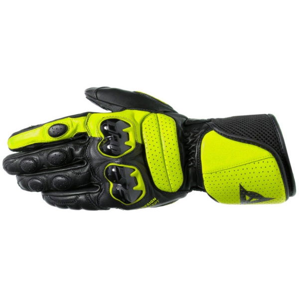 Dainese Impeto Gloves Black Fluo Yellow | J&S Accessories