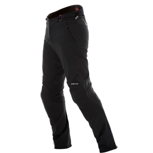 Dainese New Drake Air Black Textile Motorcycle Pants Front