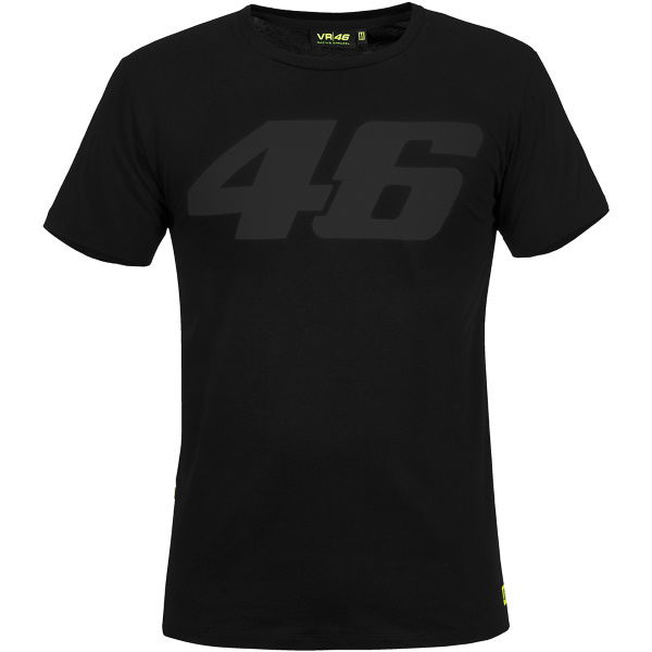 VR46 Lever T-Shirt Black Mens - XS