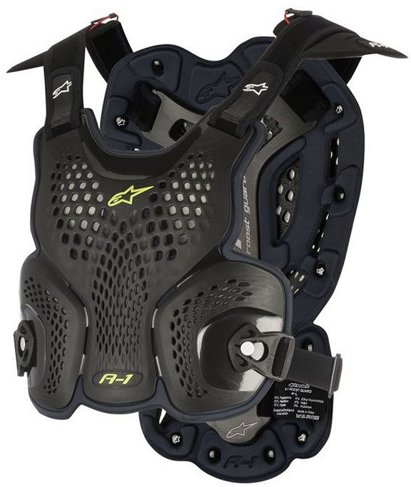Alpinestars A-1 Roost Guard Black Anthracite MX Body Armour