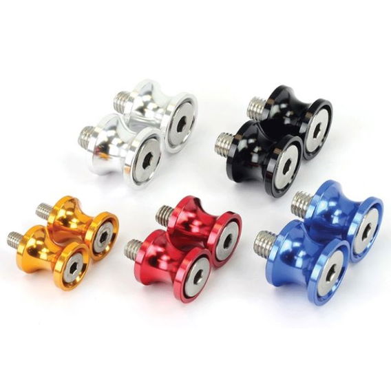 Bike It Red 8mm Paddock Stand Bobbins