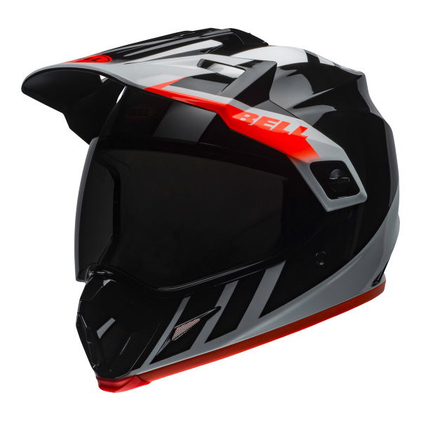 Bell MX-9 Adventure Mips Dash Helme Black White Orange Size: L