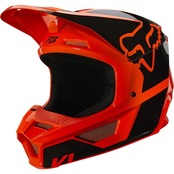 Fox V1 Revn Helmet Flo Orange Size: S