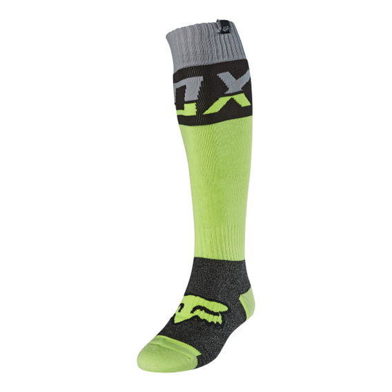 Fox Fri Thick Sock Afterburn Flo Yellow Size: S
