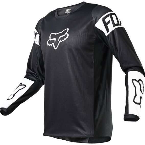 Fox Youth 180 Revn Jersey Black White Size: YM