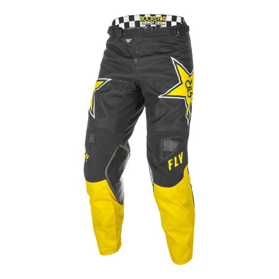 Fly Kinetic Rockstar Pants Yellow Black Size: Mens UK - 30
