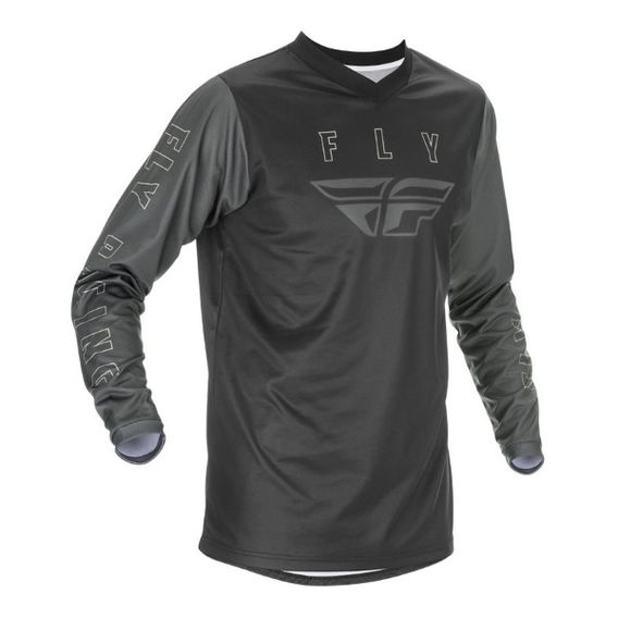 Fly F-16 Jersey Black Grey Size: Mens UK - S