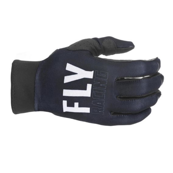 Fly Pro Lite Gloves Black White Size: Mens - S