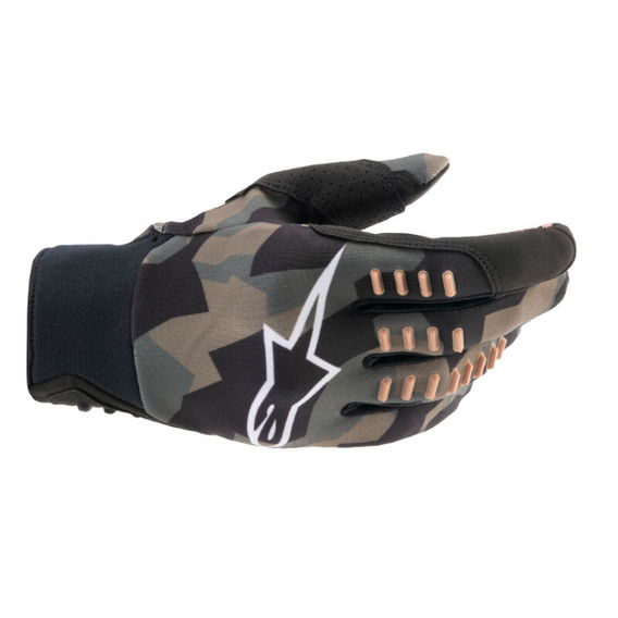 Alpinestars SMX-E Gloves Black Camo Sand Size: Mens - M