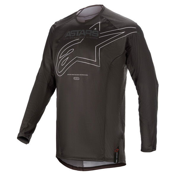 Alpinestars Techstar Phantom Jersey Black White Size: Mens UK - M