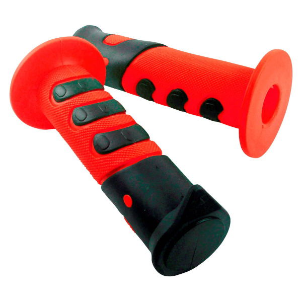 Bike It MX Competition Grips Red Black Red Black