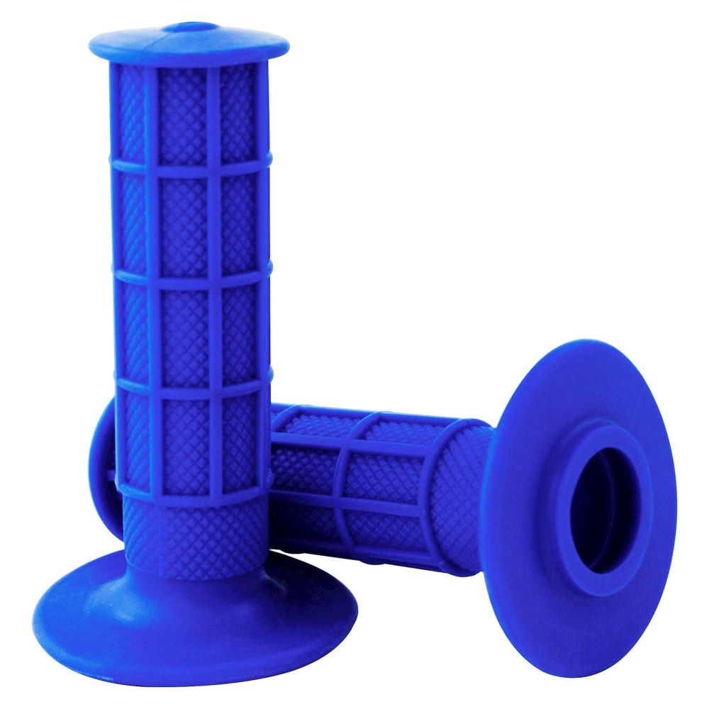 Bike It Grip Motocross Black 22mm Left Blue Blue