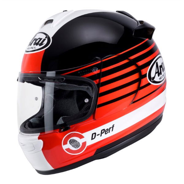 Arai Debut Page Helmet Red Size: XS