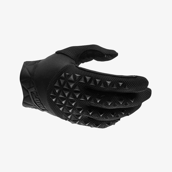 100% Airmatic Gloves Black Charcoal Black Charcoal