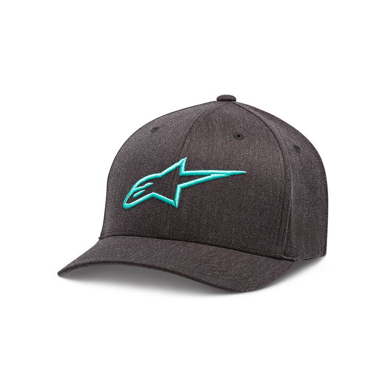 Alpinestars Ageless Curve Hat Charcoal Heat Turquoise Size: L-XL