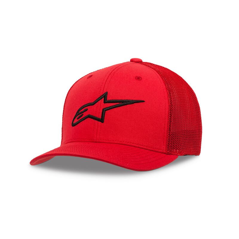 Alpinestars Ageless Str Mesh Hat Red Black Size: L-XL