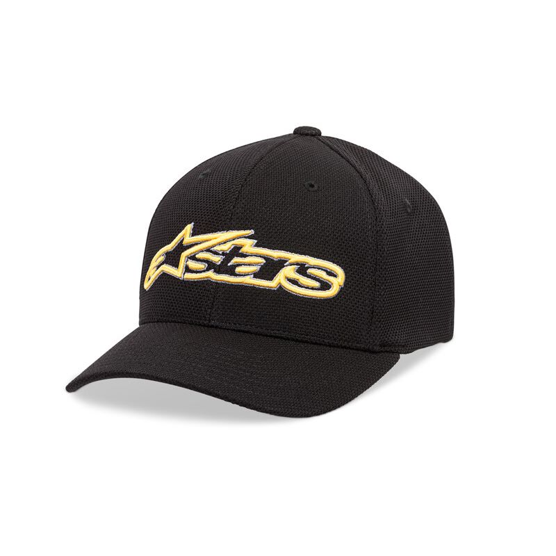 Alpinestars Blaze Mock Mesh Hat Black Gold Size: L-XL