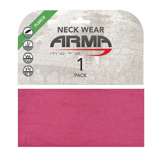 ARMR Seamless Winter Neck Tube Pink Pink