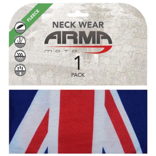 ARMR Seamless Winter Neck Tube Union Jack Union Jack