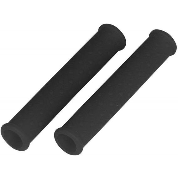 Bike It Black Silicone Motorcycle Lever Sleeves