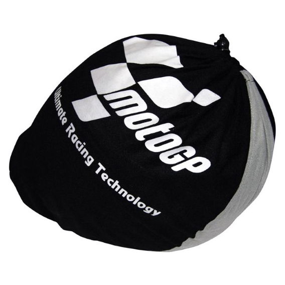 MotoGP Black Drawstring Motorcycle Helmet Bag