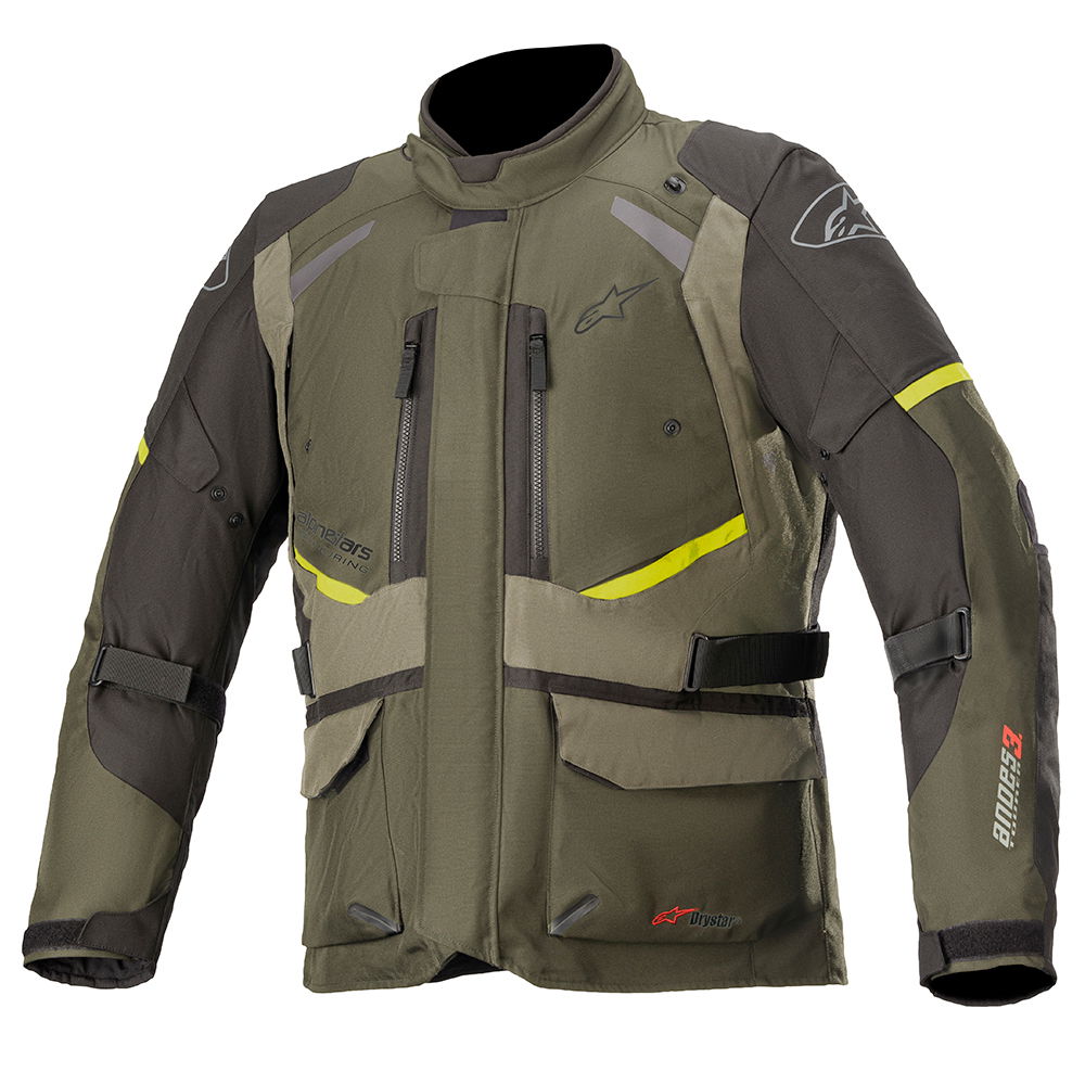 Alpinestars Andes V3 Drystar Jacket Forest Military Green Size: Mens UK - S