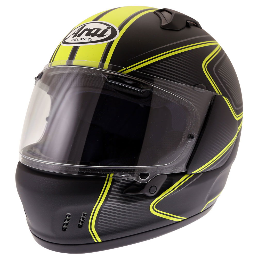 Arai Renegade-V Diablo Helmet Yellow Size: XS