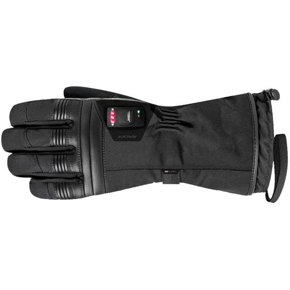 Racer Connectic 4 Black Motorcycle Gloves Back