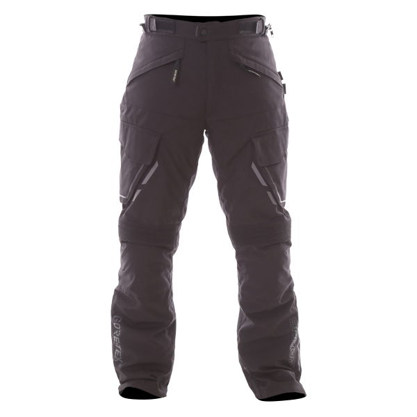 Bering Shield Goretex Black Waterproof Motorcycle Pants Front