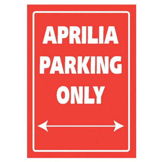 Bike It Parking Sign Aprilia Parking Parking Sign Aprilia Parking