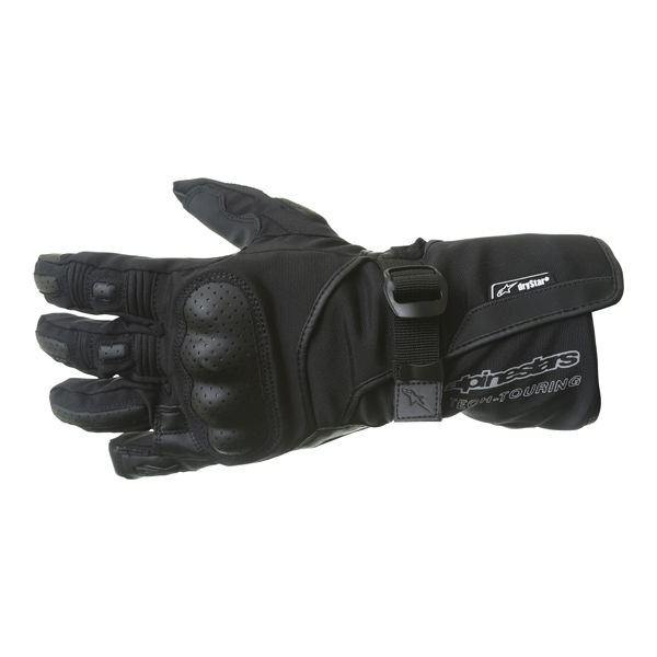 Alpinestars Apex Drystar Black Gloves Back