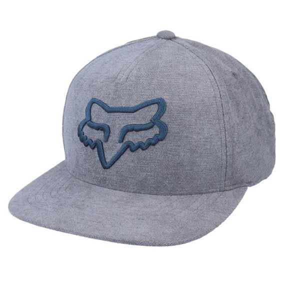 Fox InstIll Snapback 2 PTR Hat Grey Blue One size
