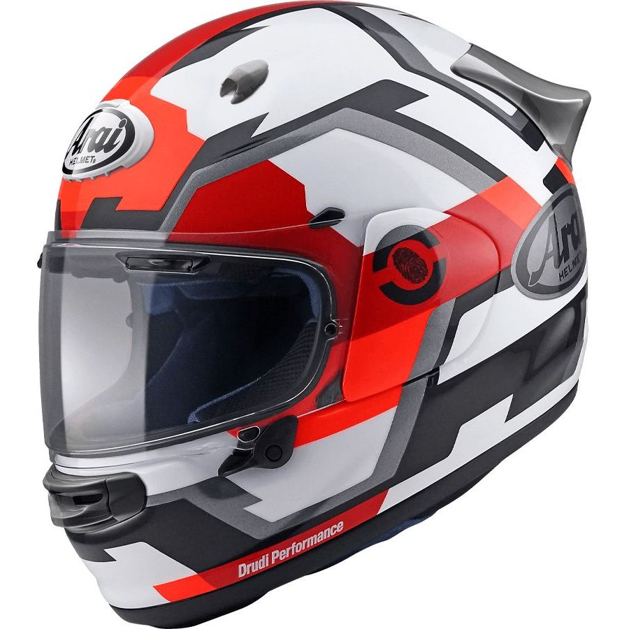 Arai Quantic Face Helmet Red Red