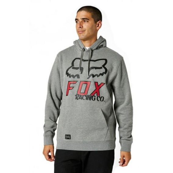 Fox Hightail Pullover Fleece Heather Graphite Mens - S