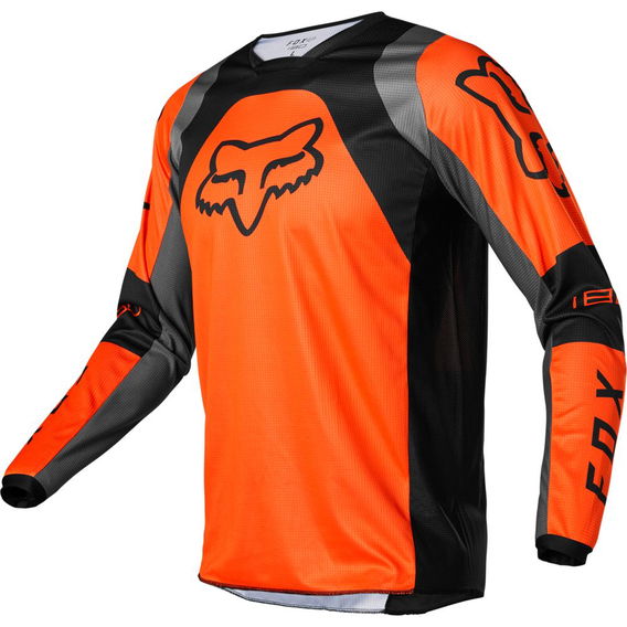 Fox 180 Lux Jersey Flo Orange Default Title