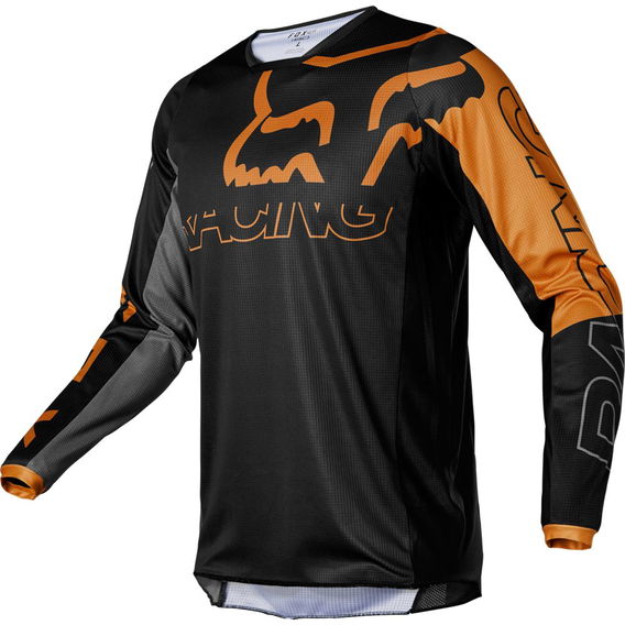 Fox 180 Skew Jersey Black Mens - S