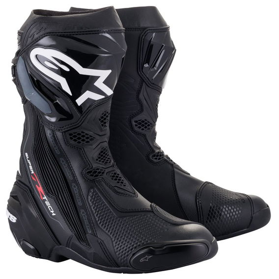Alpinestars Supertech R Boots Black Mens - 6 - EU 39