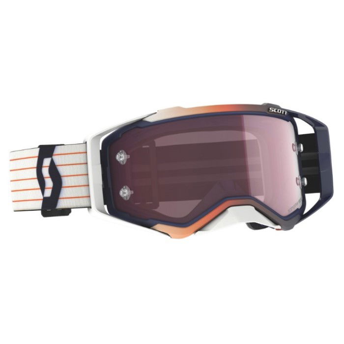 Scott Prospect Amplifier Goggles Blue White Rose Works No Size
