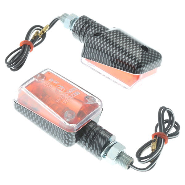 Doctor Bike Dr471 Short Clear Lens Rectangular Indicators