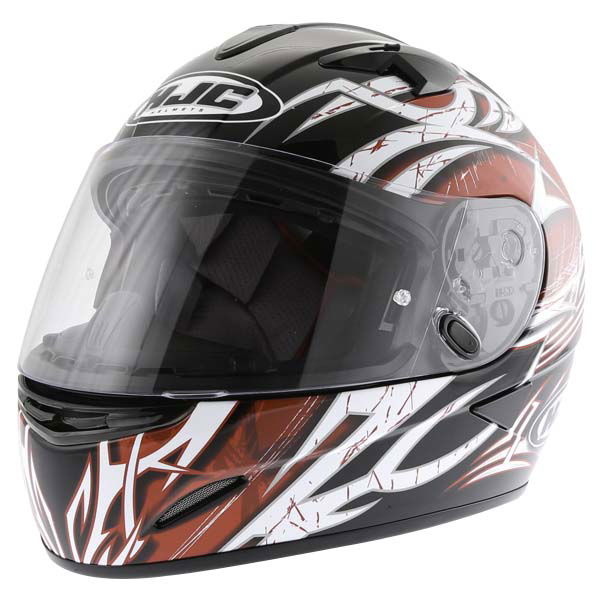 HJC IS16 Scratch Helmet Red J&S Accessories